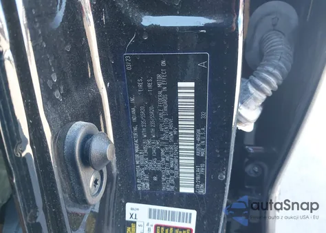 2023 Toyota Highlander Hybrid Platinum из США, поврежденный, VIN 5TDEBRCH8PS124921